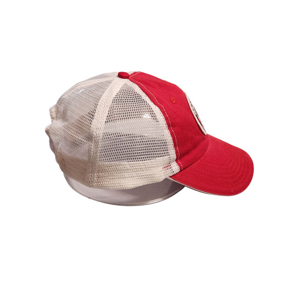 Washington Nationals Hat Idegy Men's Adjustable Snapback Red White Mesh MLB - Picture 2 of 5